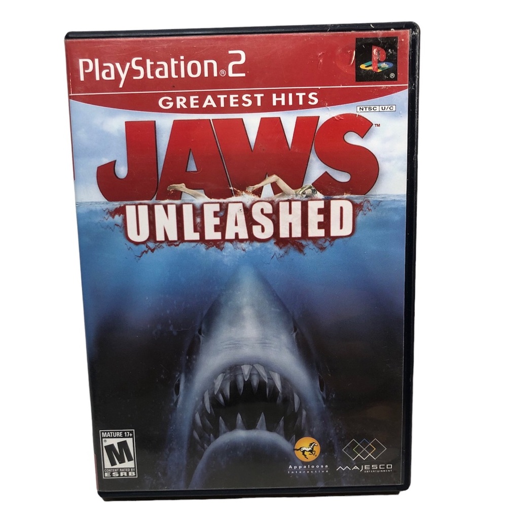 Jaws Unleashed (Sony PlayStation 2, 2006) PS2 Complete Tested